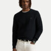 Polo Ralph Lauren Пуловер 710918163508 Черен Regular Fit цвят на ниска цена