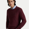 Polo Ralph Lauren Пуловер 710918163520 Бордо Regular Fit цвят на ниска цена