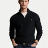Polo Ralph Lauren Пуловер 710932304505 Черен Regular Fit цвят на ниска цена