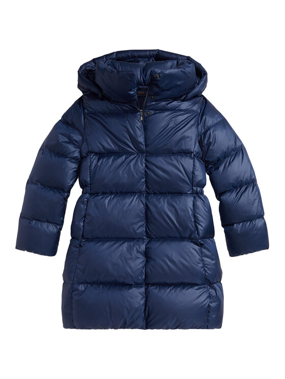 Polo Ralph Lauren Пухено яке 313970094003 Тъмносин Regular Fit цвят на ниска цена