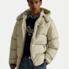 Polo Ralph Lauren Пухено яке 710968278007 Екрю Regular Fit цвят на ниска цена