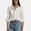 Polo Ralph Lauren Риза 211941520002 Бял Slim Fit цвят на ниска цена