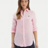 Polo Ralph Lauren Риза 211970730514 Розов Regular Fit цвят на ниска цена