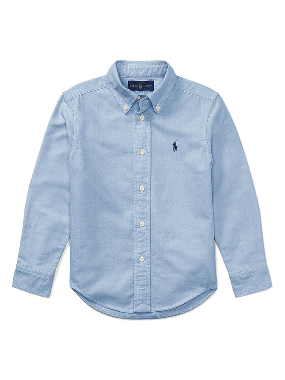 Polo Ralph Lauren Риза 322819238002 Светлосиньо Slim Fit цвят на ниска цена