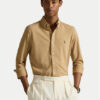 Polo Ralph Lauren Риза 710654408115 Бежов Regular Fit цвят на ниска цена