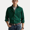 Polo Ralph Lauren Риза 710804257063 Зелен Slim Fit цвят на ниска цена