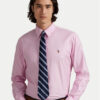 Polo Ralph Lauren Риза 710P06688003 Розов Custom Fit цвят на ниска цена