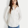 Polo Ralph Lauren Риза Heidi 211664427003 Бял Slim Fit цвят на ниска цена