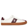 Polo Ralph Lauren Сникърси Court Vlc Pp 816974111001 Бял цвят на ниска цена