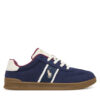 Polo Ralph Lauren Сникърси Heritage Court III T-Toe RL03353411 Тъмносин цвят на ниска цена