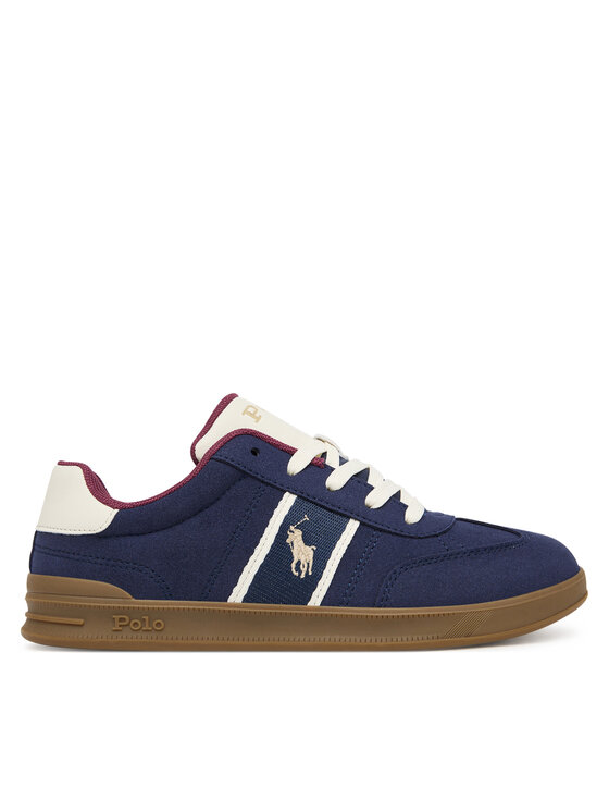 Polo Ralph Lauren Сникърси Heritage Court III T-Toe RL03353411 Тъмносин цвят на ниска цена