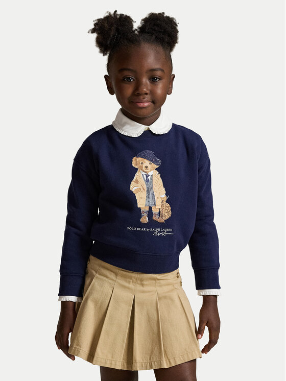 Polo Ralph Lauren Суитшърт 312979037001 Тъмносин Boxy Fit цвят на ниска цена