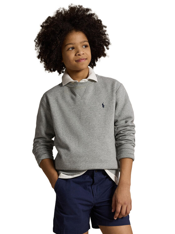 Polo Ralph Lauren Суитшърт 323772102 Сив Regular Fit цвят на ниска цена