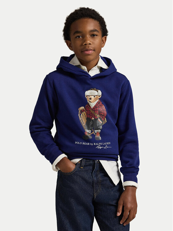 Polo Ralph Lauren Суитшърт 323981262001 Тъмносин Regular Fit цвят на ниска цена