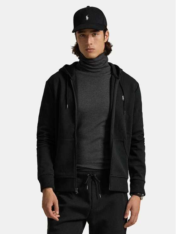 Polo Ralph Lauren Суитшърт 710888282001 Черен Regular Fit цвят на ниска цена