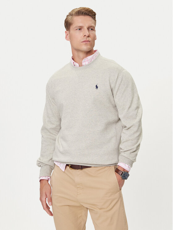 Polo Ralph Lauren Суитшърт 710P01523003 Сив Regular Fit цвят на ниска цена