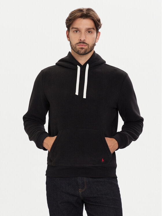 Polo Ralph Lauren Суитшърт 714915967001 Черен Regular Fit цвят на ниска цена