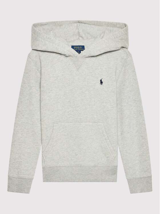 Polo Ralph Lauren Суитшърт Ls Po 322749954017 Сив Regular Fit цвят на ниска цена