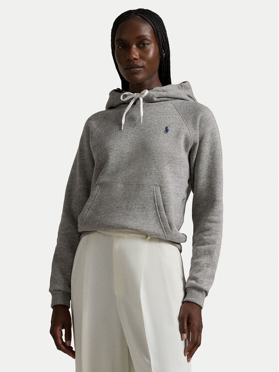 Polo Ralph Lauren Суитшърт Prl Shrknhd 211943007004 Сив Regular Fit цвят на ниска цена