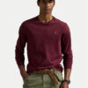 Polo Ralph Lauren Тениска с дълъг ръкав 710760121037 Бордо Slim Fit цвят на ниска цена