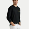 Polo Ralph Lauren Тениска с дълъг ръкав 710981783001 Черен Regular Fit цвят на ниска цена