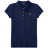 Polo Ralph Lauren Тениска с яка и копчета 313573242 Тъмносин Regular Fit цвят на ниска цена