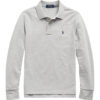 Polo Ralph Lauren Тениска с яка и копчета 323708858014 Сив Slim Fit цвят на ниска цена