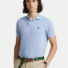 Polo Ralph Lauren Тениска с яка и копчета 710548797013 Син Slim Fit цвят на ниска цена