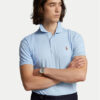 Polo Ralph Lauren Тениска с яка и копчета 710713130005 Син Slim Fit цвят на ниска цена