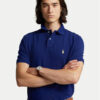 Polo Ralph Lauren Тениска с яка и копчета Core Replen 710795080 Тъмносин Slim Fit цвят на ниска цена