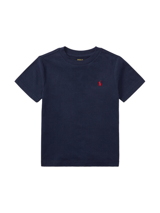 Polo Ralph Lauren Тишърт 322832904037 Тъмносин Regular Fit цвят на ниска цена