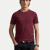 Polo Ralph Lauren Тишърт 710671438283 Бордо Custom Slim Fit цвят на ниска цена
