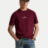 Polo Ralph Lauren Тишърт 710981370007 Бордо Classic Fit цвят на ниска цена