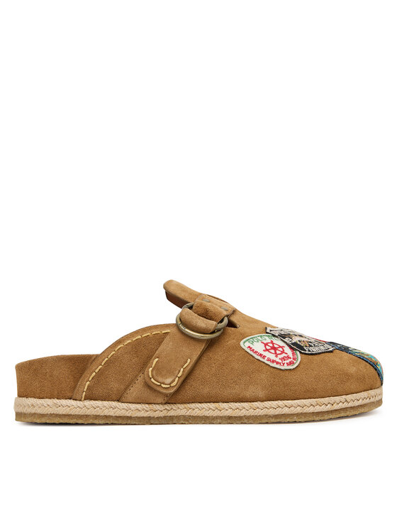 Polo Ralph Lauren Чехли 803974113001 Кафяв цвят на ниска цена