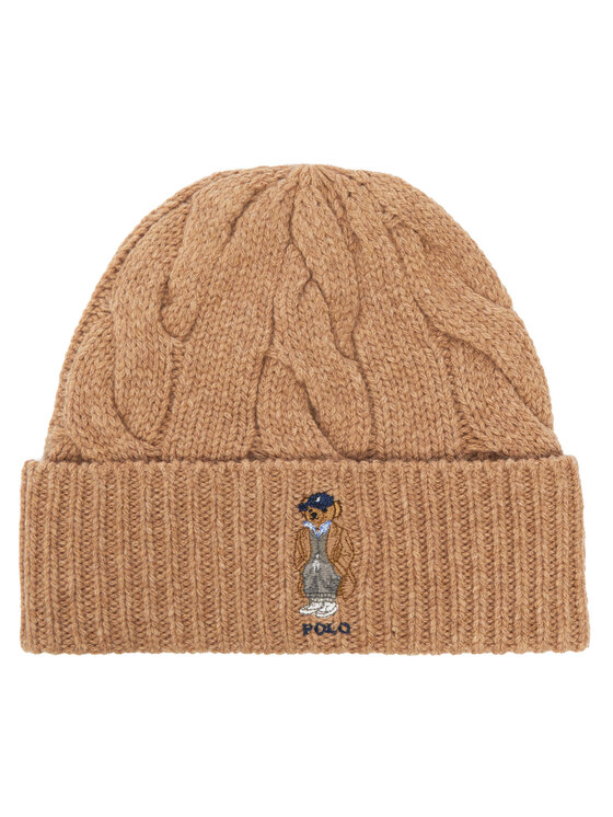 Polo Ralph Lauren Шапка 455981433003 Кафяв цвят на ниска цена
