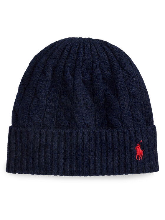 Polo Ralph Lauren Шапка 455981442008 Тъмносин цвят на ниска цена