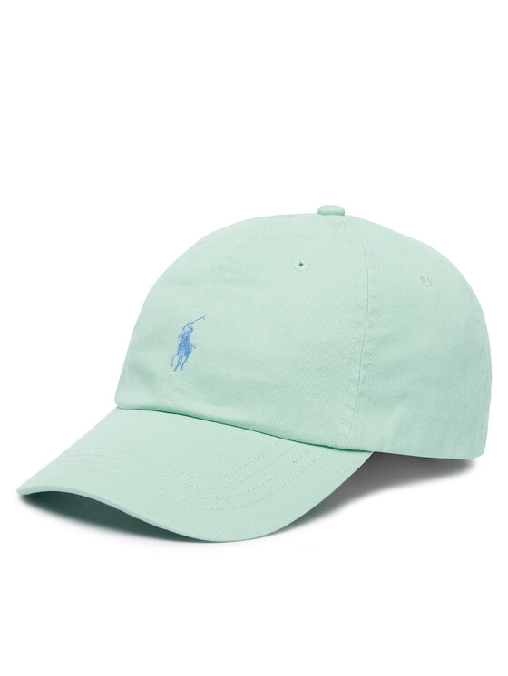 Polo Ralph Lauren Шапка с козирка Chino Ball Cap 710667709124 Зелен цвят на ниска цена