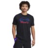 Project Rock Iron тениска 1389945-001 - мъжка - черна Under Armour