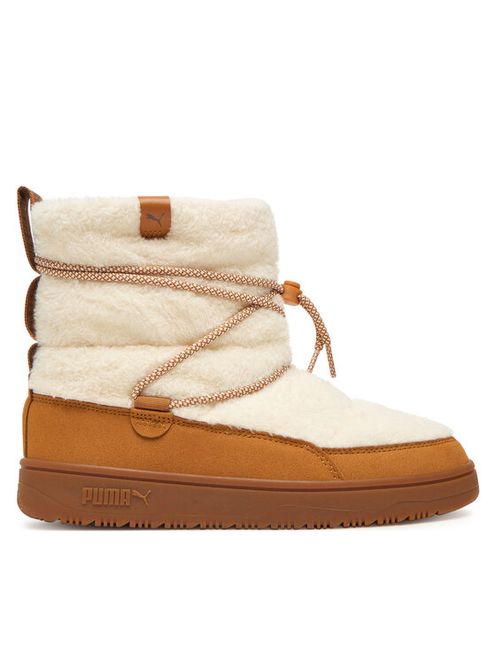 Puma Апрески Snowbae Suede Wns 402175 02 Екрю цвят на ниска цена