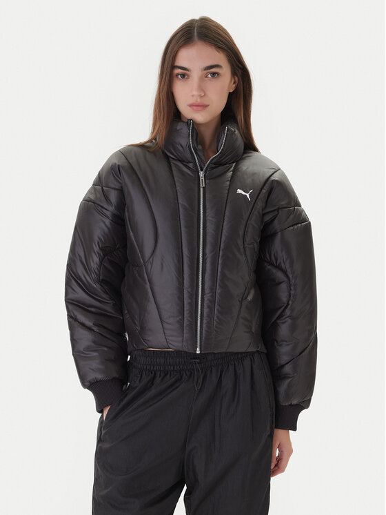 Puma Зимно яке Dare To 632173 01 Черен Regular Fit цвят на ниска цена