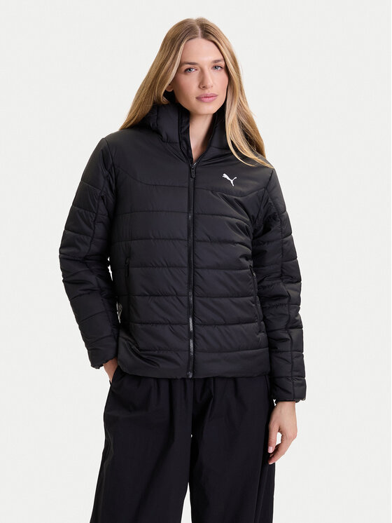 Puma Зимно яке Ess 685231 01 Черен Regular Fit цвят на ниска цена