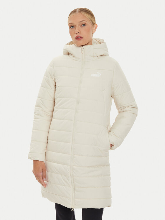 Puma Зимно яке Essentials 848942 Екрю Regular Fit цвят на ниска цена