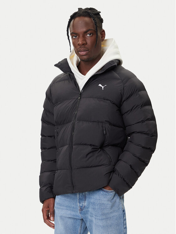 Puma Зимно яке Mono 688370 01 Черен Regular Fit цвят на ниска цена