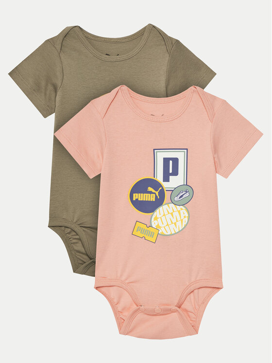 Puma Комплект детски бодита Minicats 686290 Цветен цвят на ниска цена