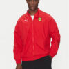Puma Преходно яке Ferrari Race T7 630215 Червен Regular Fit цвят на ниска цена