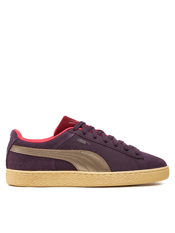 Puma Сникърси Play Loud Suede Play Paris 398190 01 Виолетов цвят на ниска цена