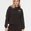 Puma Суитшърт Ess Tape 675996 Черен Regular Fit цвят на ниска цена