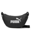 Puma Чанта за кръст Base Half Moon 913470 Черен цвят на ниска цена