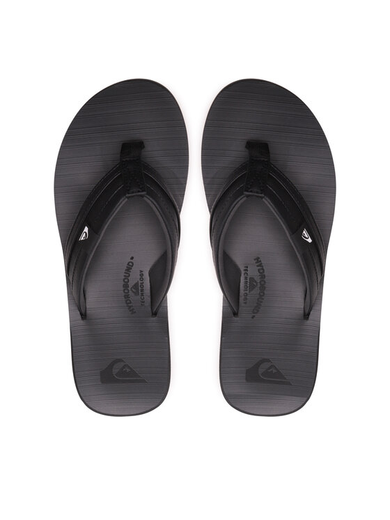 Quiksilver Джапанки AQYL100886 Черен цвят на ниска цена