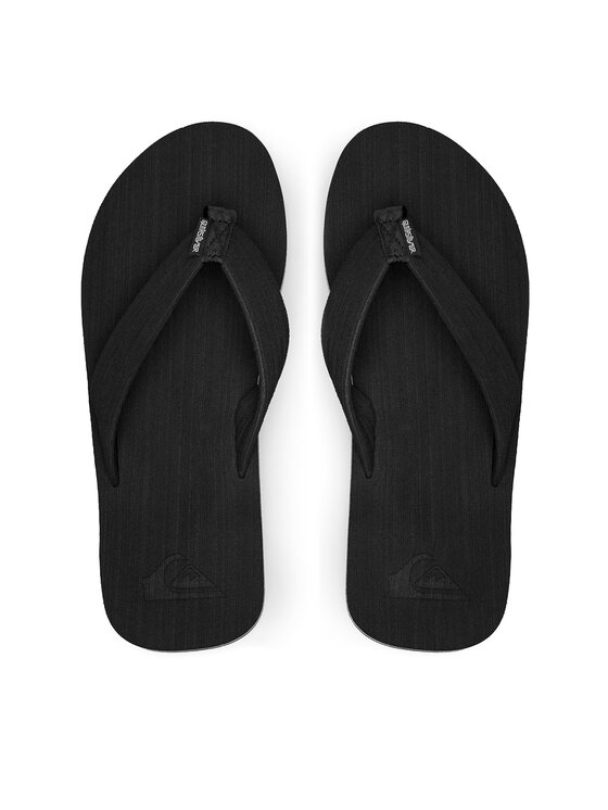 Quiksilver Джапанки MOLOKAI LAYBACK TEXTURED AQYL101266 XKWK Черен цвят на ниска цена